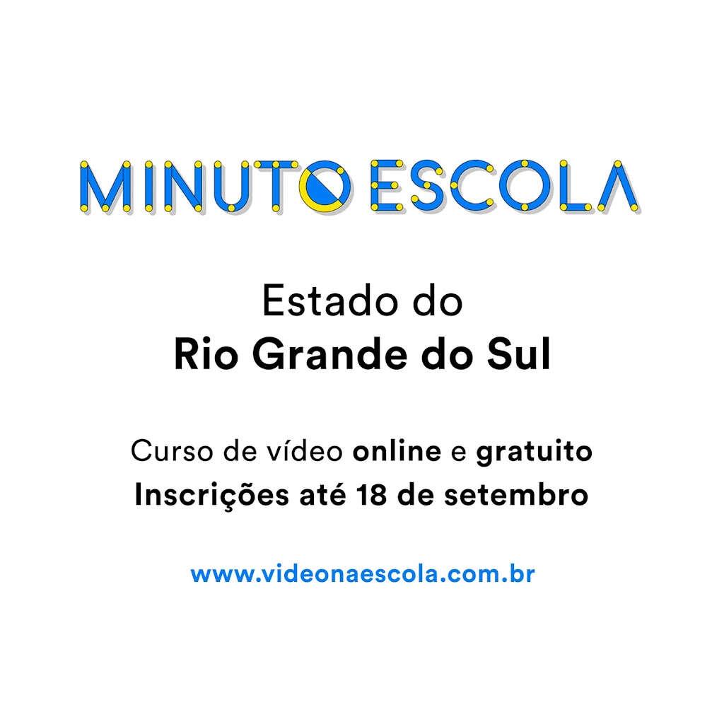 Curso de Formação Minuto Escola